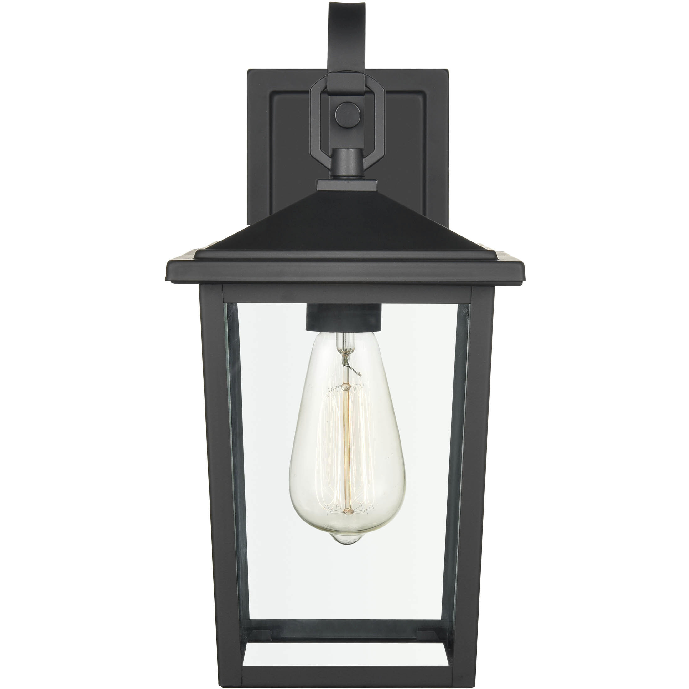 Fetterton 1 Light 14 inch Powder Coated Black Outdoor Wall Sconce